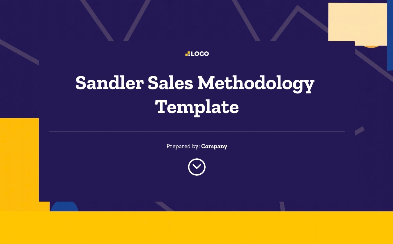 Preview of Sandler Sales Template