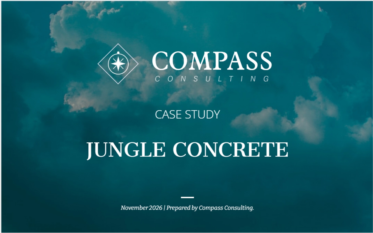 Consulting Case Study Template