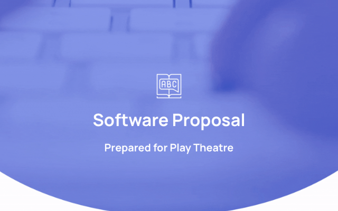 Preview of Software Development Proposal Template