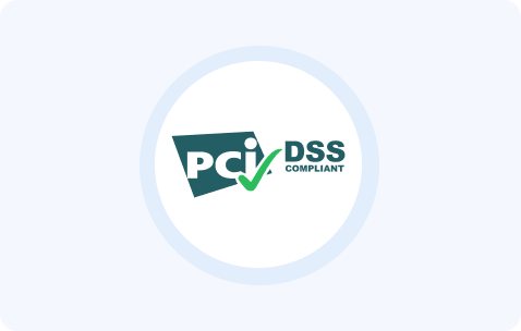 PCI-DSS certification badge